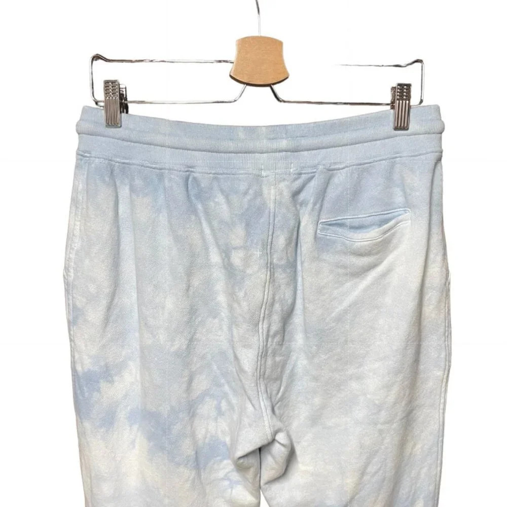 Faherty Bells Tie Dye Jogger Sweatpants Blue Size Large - Picture 6 of 10